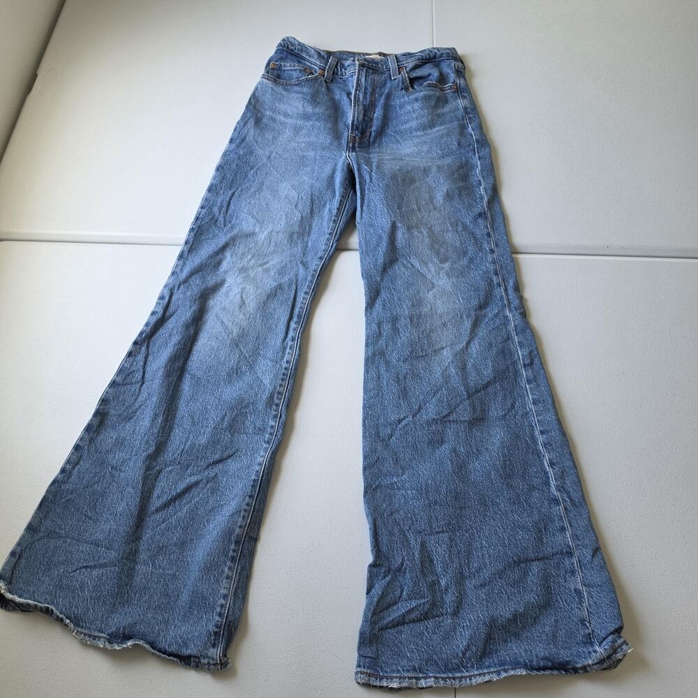 Levi's Light Blue Flare Jeans Wide Leg